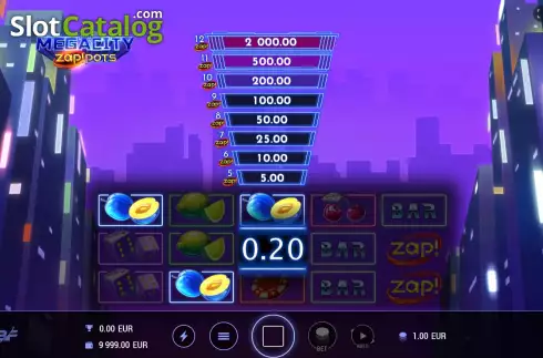 Скрин3. Megacity слот