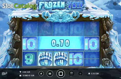 Скрин3. Frozen Yeti слот