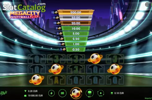 Скрин3. Megacity Football Fever слот