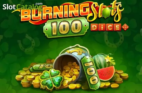 Burning Slots 100 Dice логотип Burning Slots 100 Dice логотип