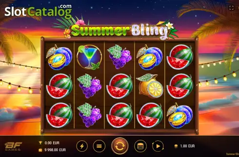 Скрин2. Summer Bling слот