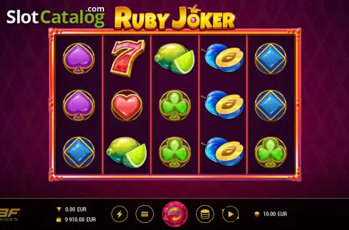 Скрин3. Ruby Joker слот