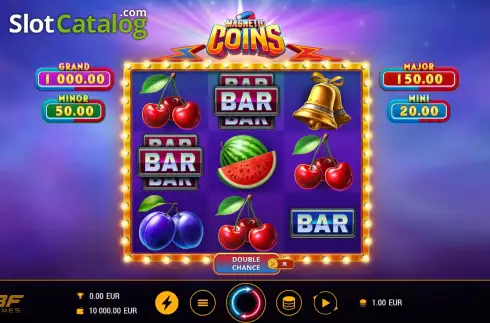 Скрин2. Magnetic Coins слот