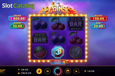 Скрин3. Magnetic Coins слот