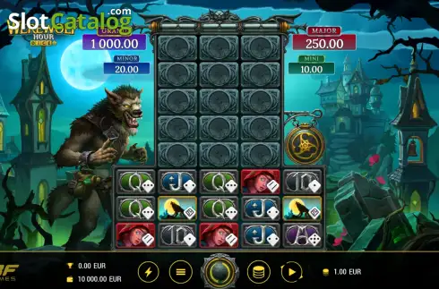 Скрин2. Werewolf Hour Dice слот