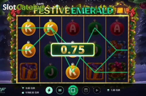 Скрин3. Festive Emerald слот