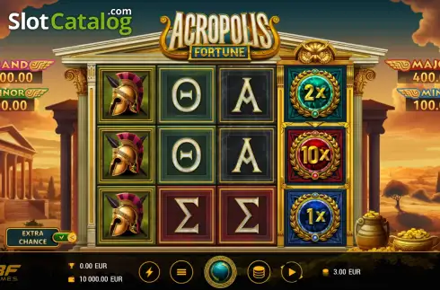 Скрин2. Acropolis Fortune слот