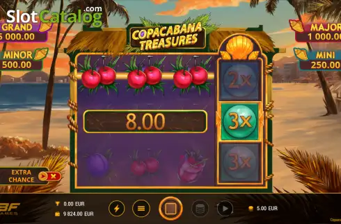 Скрин3. Copacabana Treasures слот
