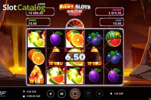 Скрин3. Fiery Slots Cash Mesh Link слот