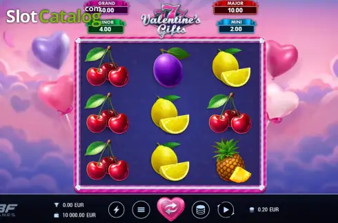Скрин2. 777 Valentine's Gifts слот