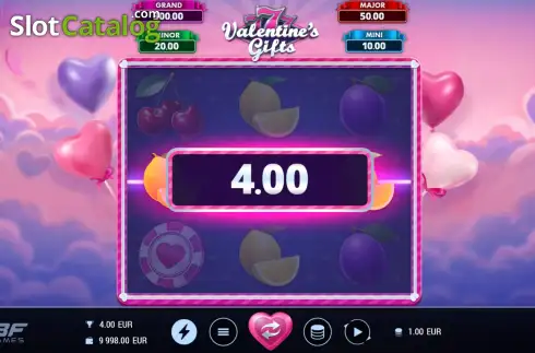 Скрин3. 777 Valentine's Gifts слот