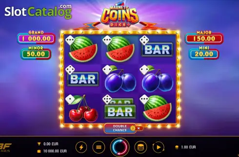 Скрин2. Magnetic Coins Dice слот
