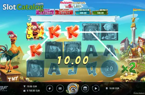 Скрин3. Chicken Madness Cash Mesh Link слот