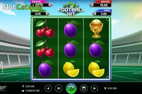 Скрин2. 777 Football Hit слот