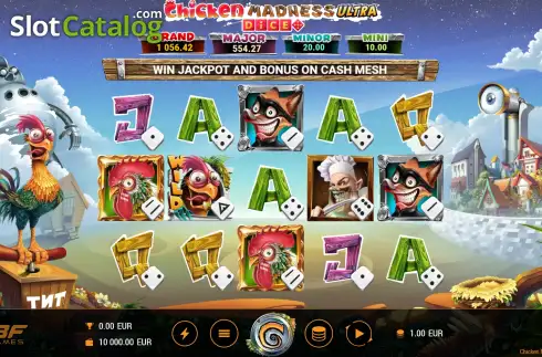 Скрин2. Chicken Madness Ultra Dice слот