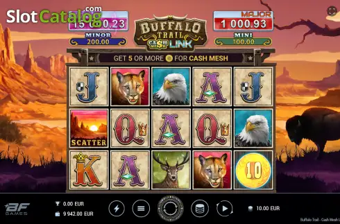 Скрин2. Buffalo Trail Cash Mesh Link слот