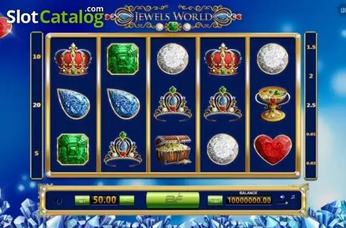 Скрин6. Jewels World слот