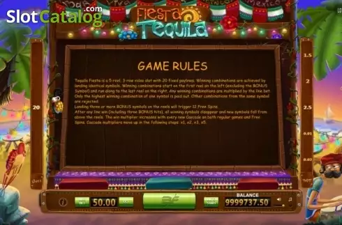 Скрин3. Tequila Fiesta слот