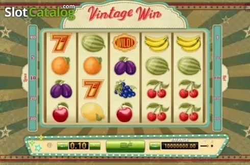 Скрин6. Vintage Win слот