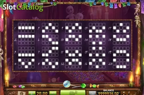 Скрин3. Voodoo Candy Shop Deluxe слот