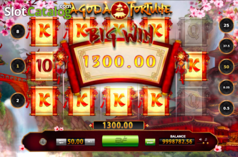 Скрин3. Pagoda of Fortune слот