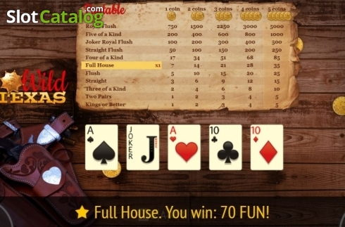 Скрин5. Wild Texas слот