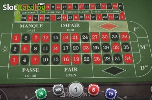 Скрин2. French Roulette (BGaming) слот