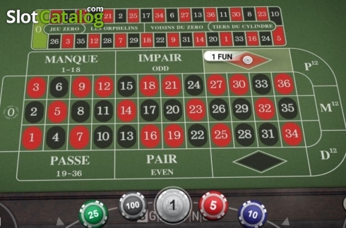 Скрин3. French Roulette (BGaming) слот