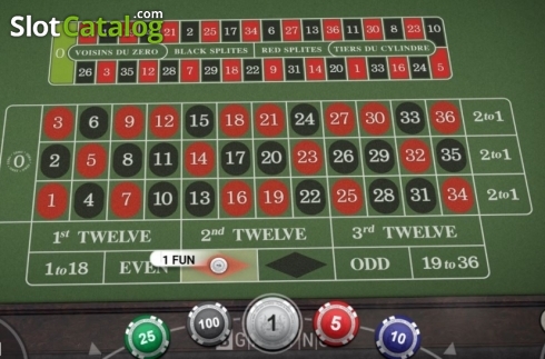 Скрин3. European Roulette (BGaming) слот