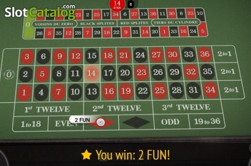 Скрин5. European Roulette (BGaming) слот