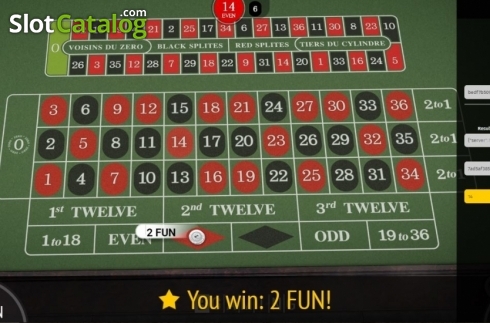 Скрин6. European Roulette (BGaming) слот