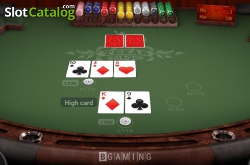 Скрин3. Texas Hold'em (BGaming) слот