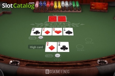 Скрин4. Texas Hold'em (BGaming) слот