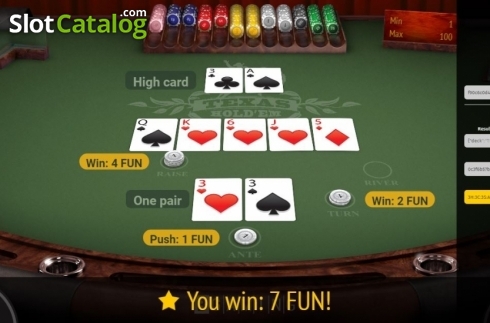 Скрин7. Texas Hold'em (BGaming) слот