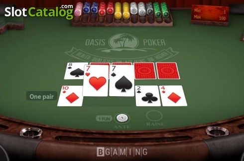 Скрин4. Oasis Poker (BGaming) слот