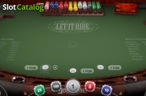 Скрин3. Let it Ride (BGaming) слот