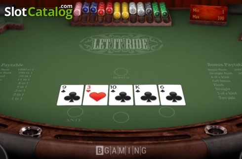 Скрин5. Let it Ride (BGaming) слот