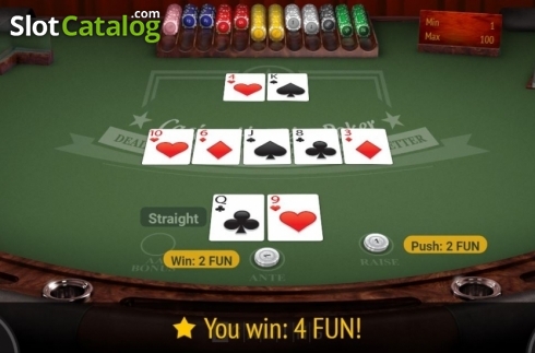 Скрин5. Casino Hold'em (BGaming) слот