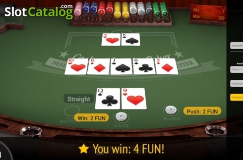 Скрин6. Casino Hold'em (BGaming) слот