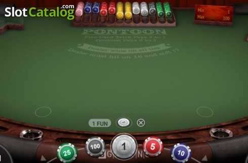 Скрин3. Pontoon (BGaming) слот