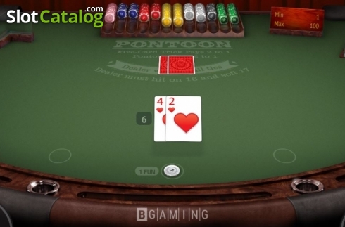 Скрин4. Pontoon (BGaming) слот