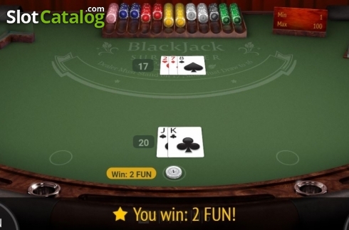 Скрин5. Blackjack Surrender (BGaming) слот