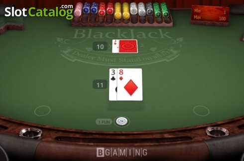 Скрин4. Blackjack (BGaming) слот