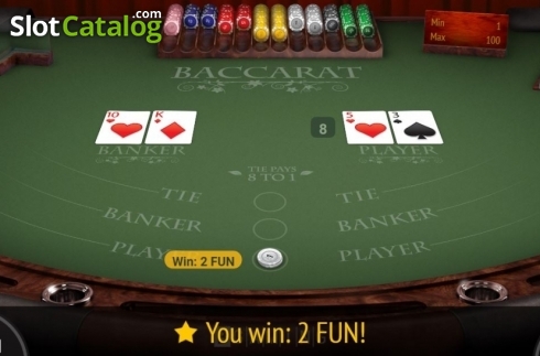 Скрин4. Baccarat (BGaming) слот