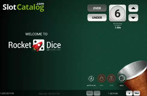 Скрин2. Rocket Dice слот