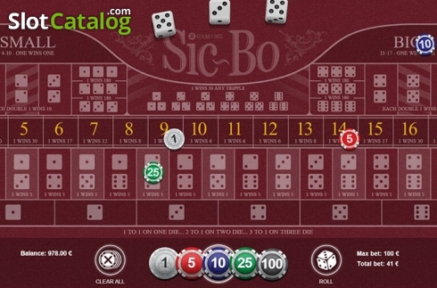 Скрин4. Sic Bo (BGaming) слот