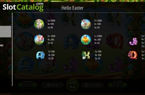 Скрин4. Hello Easter слот