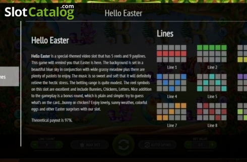 Скрин5. Hello Easter слот