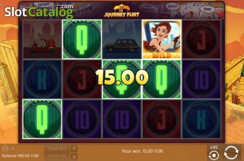 Скрин4. Journey Flirt слот