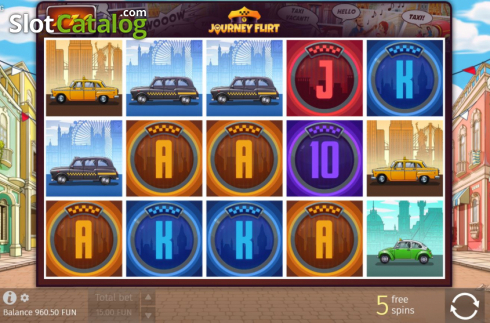 Скрин7. Journey Flirt слот